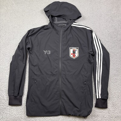 Adidas Y-3 Yohji Yamamoto Jacket Mens Small JFA Anthem Japan