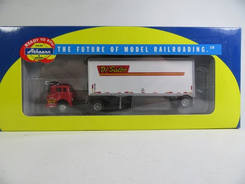 Athearn 1:87 Ford C Con Rimorchio Da 28 Ft Di Salvo Trucking - Foto 6 di 7