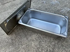 Vollrath Super Pan V Third-Size Steam Table Pan Stainless Steel With 75140 Lid