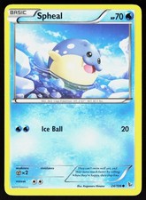 Spheal 24/106 Common Flashfire Pokemon LP