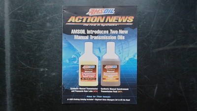 AMSOIL Action News Magazine Manual Transmission Oils Synthetics Auto
