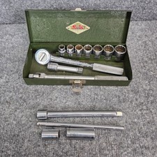 Vintage S-k Tools 38 Drive Sae Ratchet Socket Set Extension Breaker Bar Usa