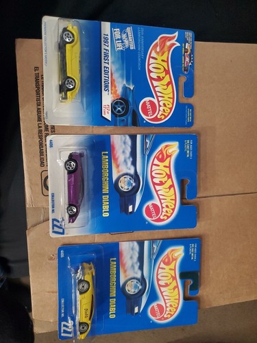 Hot Wheels 1997 First Edition Lamborghini 4406 16663 - Picture 1 of 7