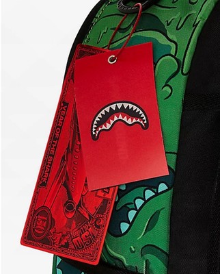 Sprayground x Rick and Morty Fusion Green Backpack LIMITED 