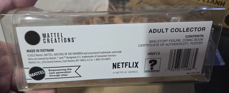 Figura Coleccionistas Virgil Abloh x MOTU Skeletor “HER” Mattel Creations Foto 3 de 3