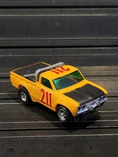 AURORA AFX 211 DATSUN BAJA PICKUP TRUCK SLOT CAR DARK YELLOW