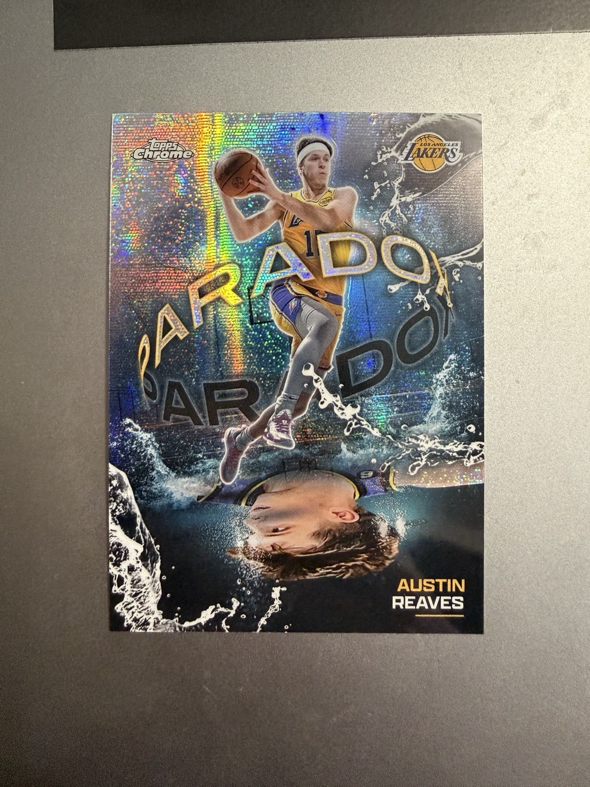 2025-2026 Topps Chrome PARADOX AUSTIN REAVES LA Lakers