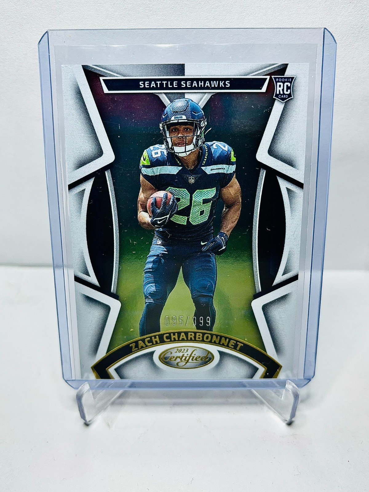 2023 Panini Certified ZACH CHARBONNET Rookie /399 #164 Seahawks