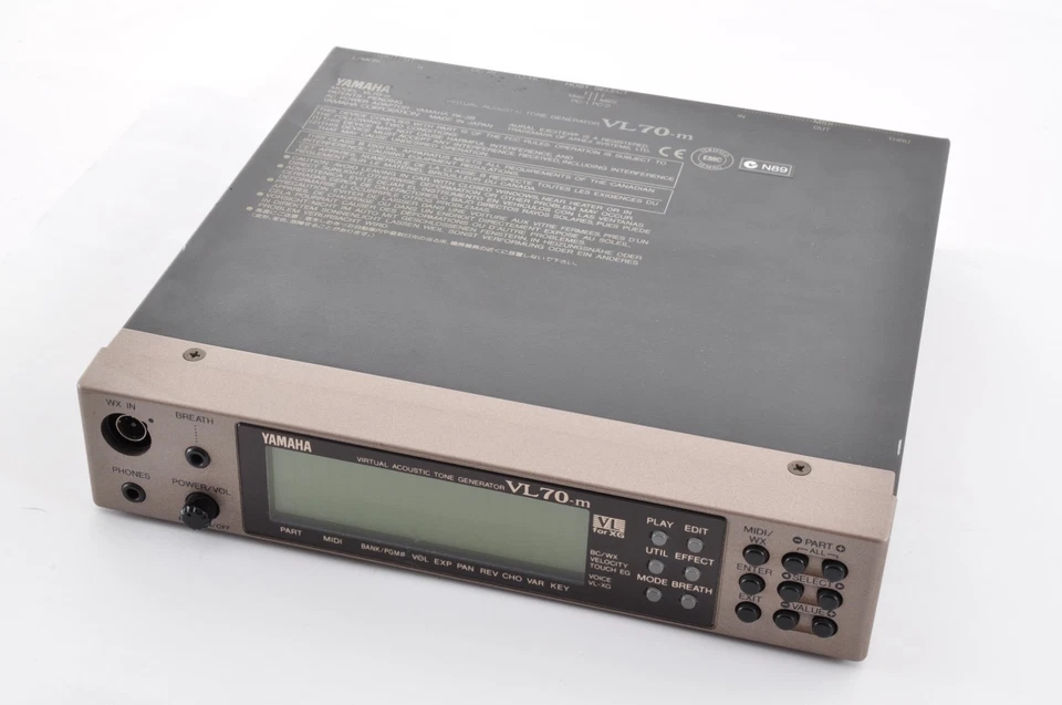 Yamaha VL70-m Synthesizer Module OZ01107 Made In Japan New Battery With Adapter - Image 3 of 4