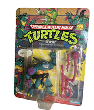 VINTAGE TMNT SLASH (1990) Black Belt Variant Factory Sealed Unpunched