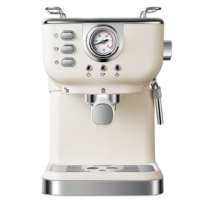 Siebträgermaschine mit Manometer Edelstahl Siebträgermaschine Latte Art für