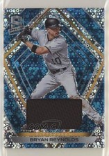 2020 Chronicles Spectra Neon Blue Prizm Swatches 37/99 Bryan Reynolds #93 0e4z