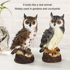 Owl Resin Ornaments Lovely Image Widely Used Home Decoration For Courtyard New