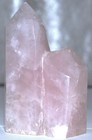 Beautiful Rose Quartz Double Tower 4.24"/460 Grams — photo 2