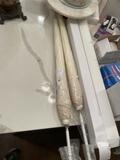 Off white lace wedding parasol umbrella