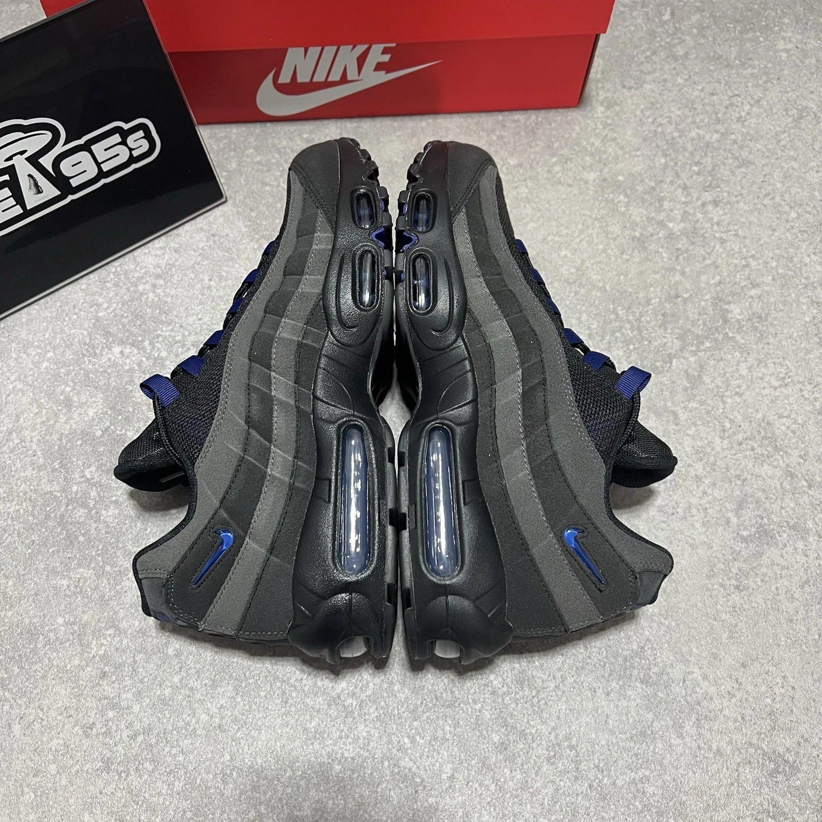 Taglia UK 10 Nike Air Max 95 Blue Jewel FQ1235 001