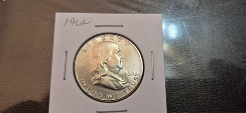1960 Franklin Uncirculated Half dollar