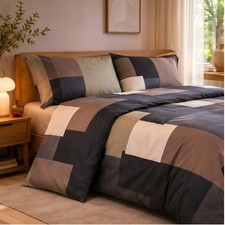 Bassetti Brick Wall 41 Double Duvet Cover Set in Cotton