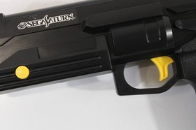 Sega Saturn Virtua Gun Controller HSS-0152 Yellow Start SS Japan Import GC211