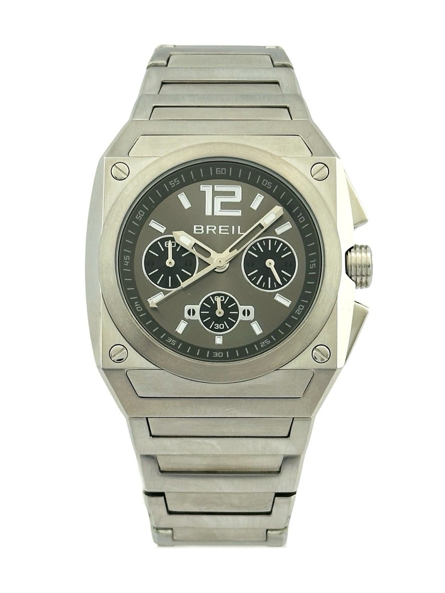 Breil TW0691 Multifunction Brushed Stainless Steel Bracelet Dark