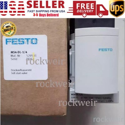 New Festo 529531  MS4-DL-1/4 Soft start valve