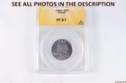 NobleSpirit 1962 25c Washington Silver Quarter ANACS PF 67 Proof