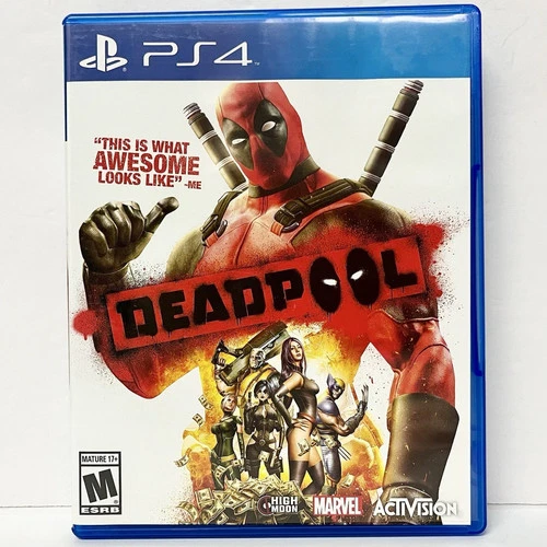 Deadpool (PlayStation 4 PS4) TESTED WORKING SAME DAY SHIPPING VERY GOOD CONDITIO