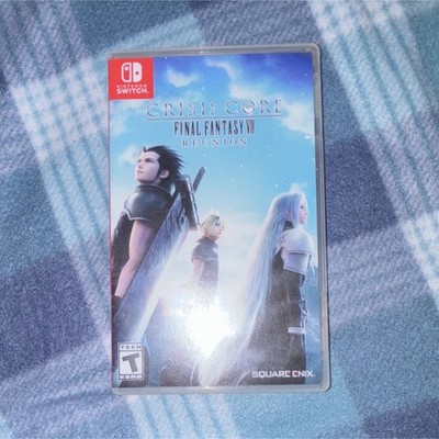 Square Enix Crisis Core: Final Fantasy VII Reunion Nintendo Switch Game Case