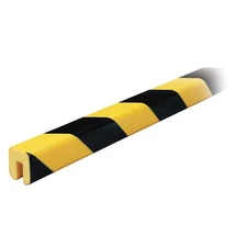 KNUFFI 60-6762 Edge Guard,Square,Black/Yellow 454P35