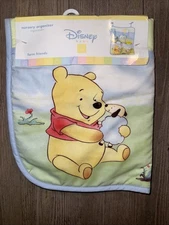 Vintage Disney Winnie The Pooh Crib Wall Hanging Organizer Pockets Baby Nursery