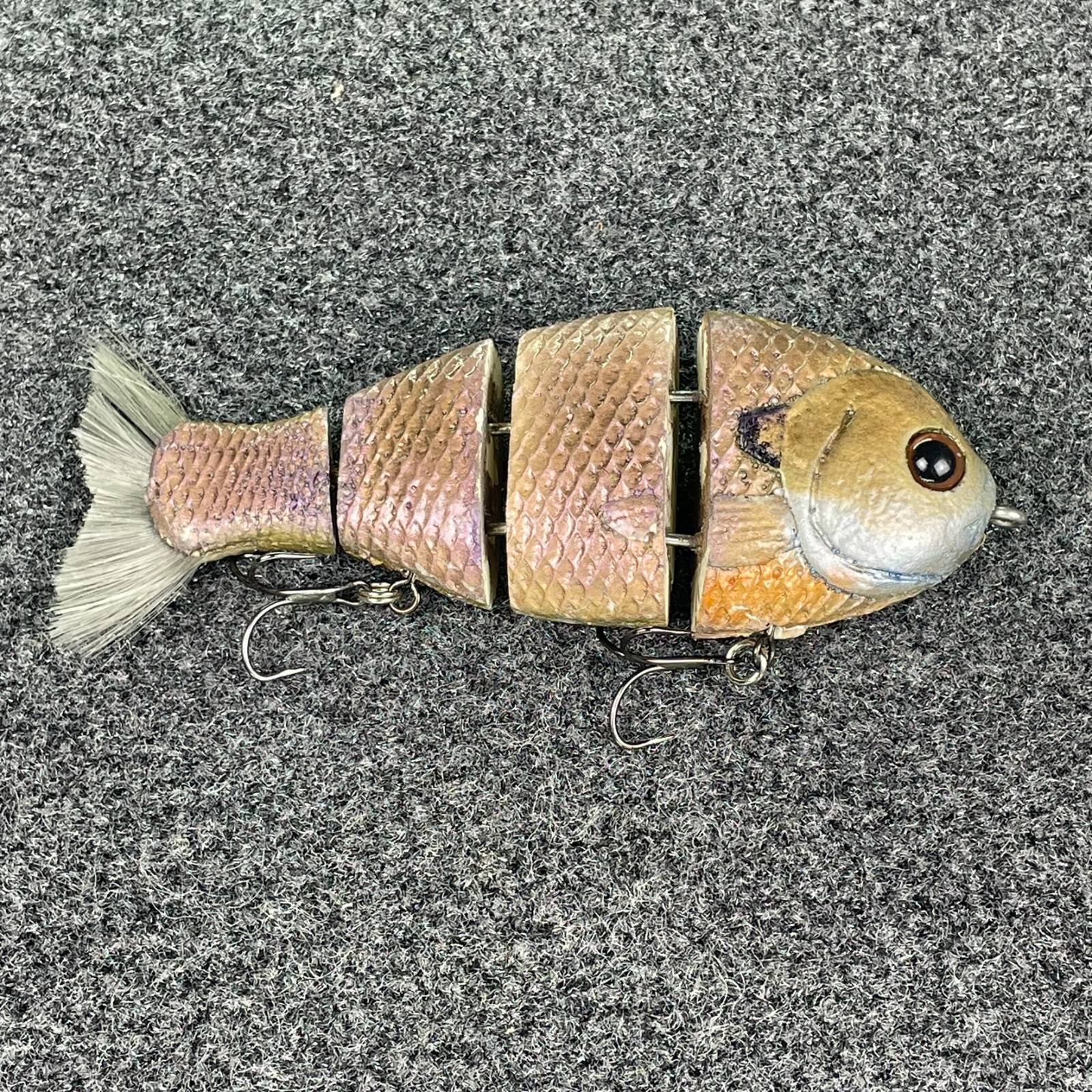 Mike Bucca Bull Gill Slow Sink Swimbait 5" 2.25oz - Blue Gill - Image 1