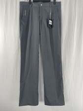 New Nike Golf Tour Performance Dri-Fit Men  s Gray Slim Fit Pants 34x34