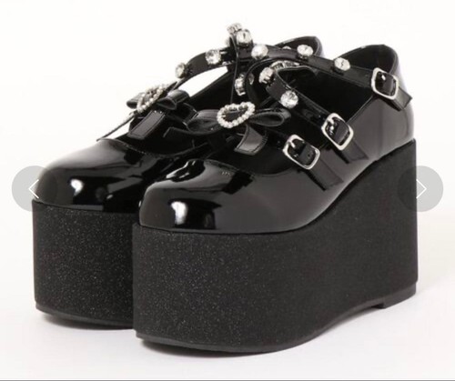 Lolita shoes Gothic Lolita mine style Ank Rouge Regular L
