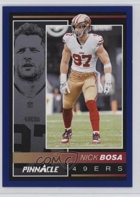 2024 Panini Encore Blue 17/25 Nick Bosa #176 6q5