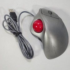 Logitech TrackMan Wheel Mouse T-BB18 Red Roll...