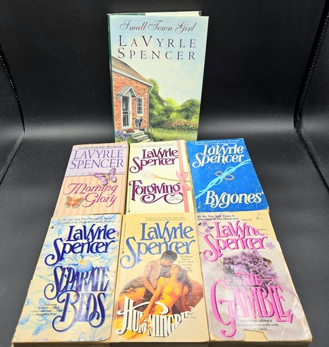 Lot of 10 Lavyrle Spencer PB Books Hummingbird Gamble Forgiving Bygones Enderm.. - Foto 2 di 7
