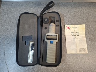 RS Components TM2011 Optical Hand Held Tachometer Used