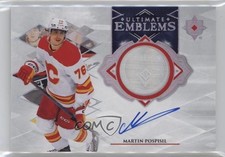 2023-24 Upper Deck Ultimate Collection Emblems Rookies Martin Pospisil Auto 0r4u