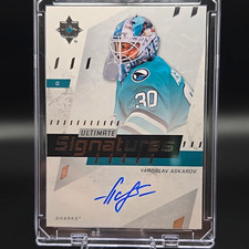 Upper Deck Ultimate Collection Ultimate Signatures Yaroslav Askarov Auto US-YA