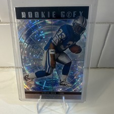 Upper Deck 1999 HoloGrFX Sedrick Irvin Rookie GrFX #87 Detroit Lions Card. rookie card picture