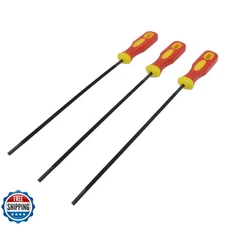 Joyangy 3 Pack 5/32 Inch (4.0mm) Chainsaw Chain Sharpening Files, Round Chain