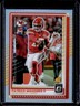 2025 Panini Donruss Optic Patrick Mahomes II Holo Prizm #40 Chiefs