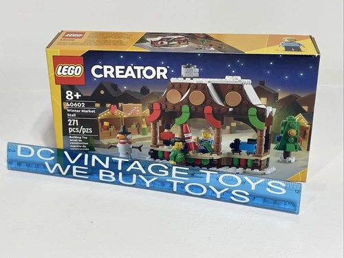 LEGO Creator Winter Market Stall 40602 - New Sealed Limited Edition Set