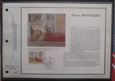 FRANCE CEF N°718 de 1984 Tableau de Bonnard timbre N°2301