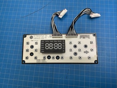 LG Range Pcb Display Control Board (18 Buttons) EBR89296404.  G4