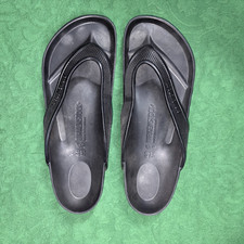 Birkenstock Honolulu EVA Slip On Thong Sandals Black Womens 9 Germany Waterproof