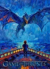 Game of Thrones Popzilla Art Card Print Artist Signed Limited /30 ACEO S3#07
