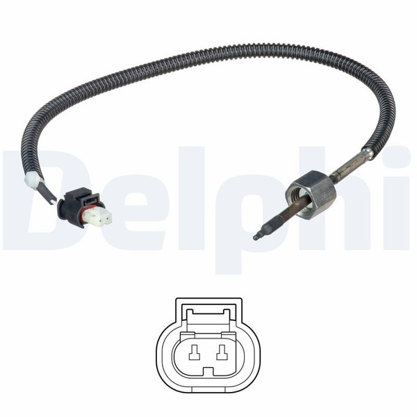 Delphi Abgastemperatursensor FüR Mercedes-Benz E-Klasse T-Model S212 W212-image