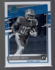 2020 Donruss Optic Rated Rookie Black & White #309 D'Andre Swift