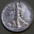 1946 United States Silver Walking Liberty Half Dollar - AU / UNC Lot 1039